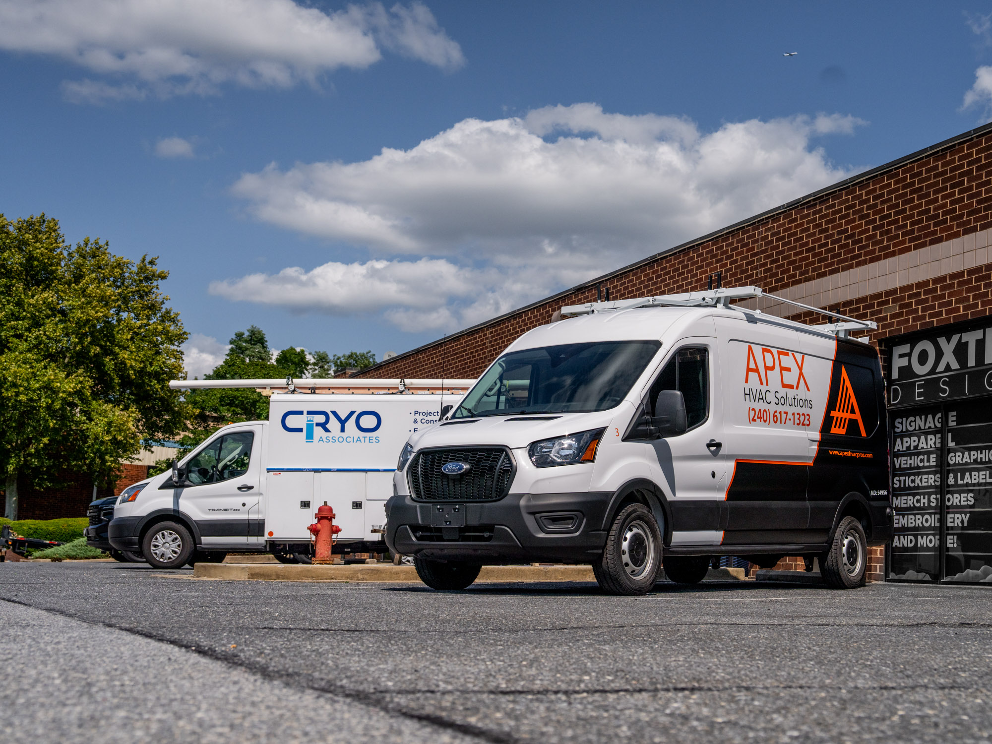 HERO: Showcase of various wrapped vehicles