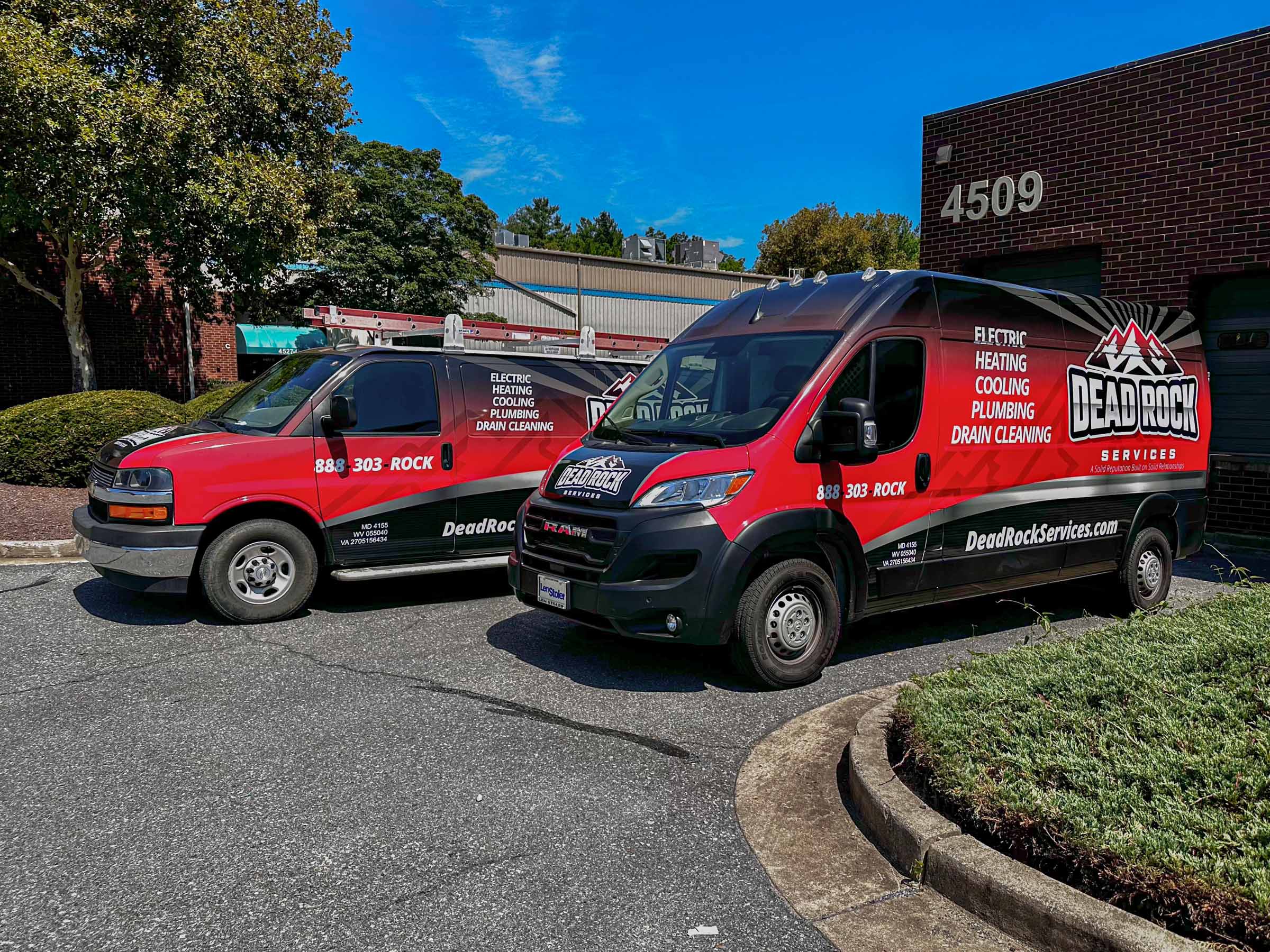 SERVICE: Fleet of branded vehicles